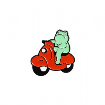 Frog Cartoon Soft Enamel Lapel Pins Cute Pins