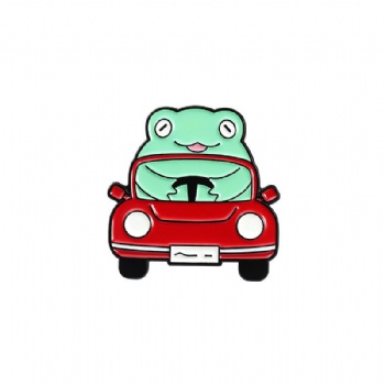 Frog Cartoon Soft Enamel Lapel Pins Cute Pins