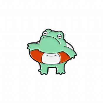 Frog Cartoon Soft Enamel Lapel Pins Cute Pins