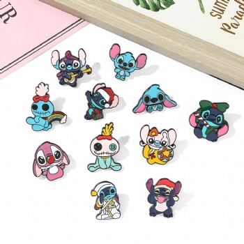 Disney Lilo & Stitch Anime Custom Enamel Pin