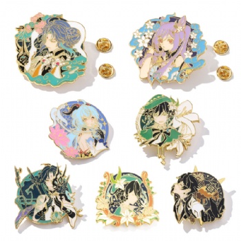 High Quality Custom Anime Enamel Pins