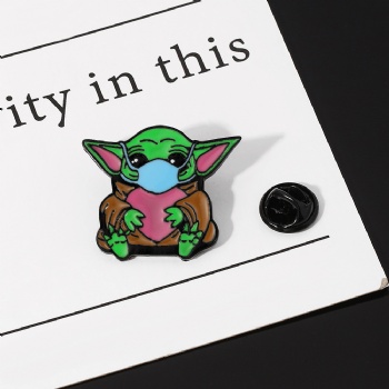 Star Wars Lapel Pin Badges Master Yoda Enamel Pin