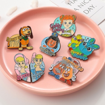 Toy Story Cartoon Lapel Pin Metal Pin Badge