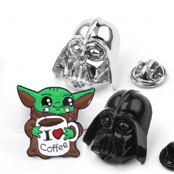 Starwars Mandalorian Helmet Metal Lapel Pins
