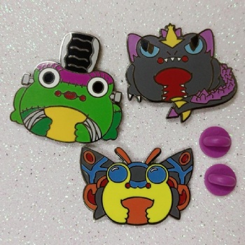 High Quality Metal Cartoon Anime Enamel Pins