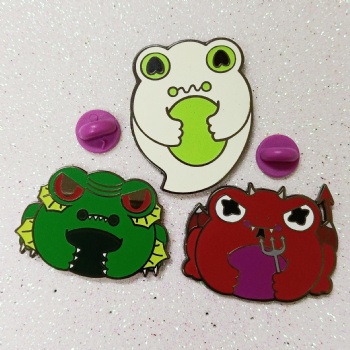 High Quality Metal Cartoon Anime Enamel Pins