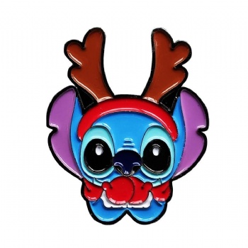 Custom Soft Enamel Pins Stitch Cartoon Lapel Pins