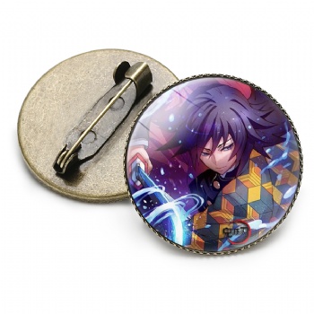 Demon Slayer Offset Printed Metal Pins Badges