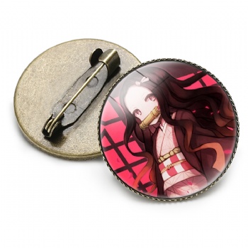 Demon Slayer Offset Printed Metal Pins Badges
