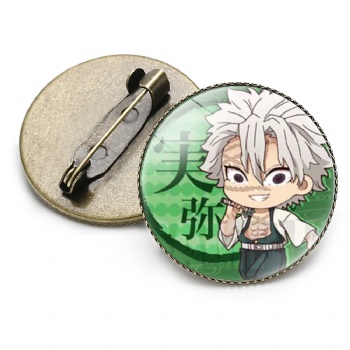 Demon Slayer Offset Printed Metal Pins Badges