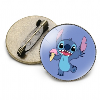 Stitch Cartoon Offset Printed Lapel Pins