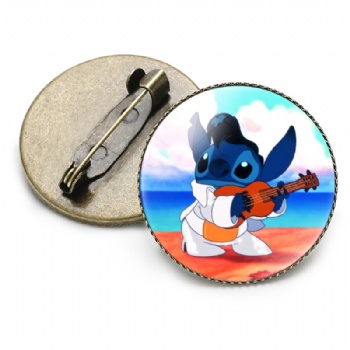 Stitch Cartoon Offset Printed Lapel Pins