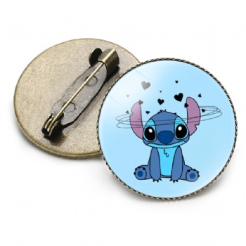 Stitch Cartoon Offset Printed Lapel Pins