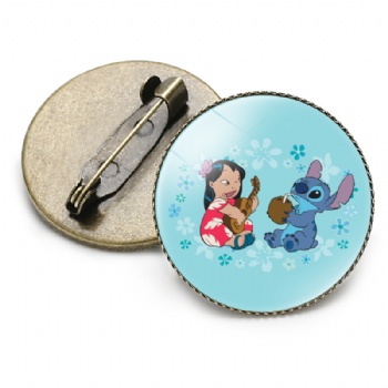 Stitch Cartoon Offset Printed Lapel Pins