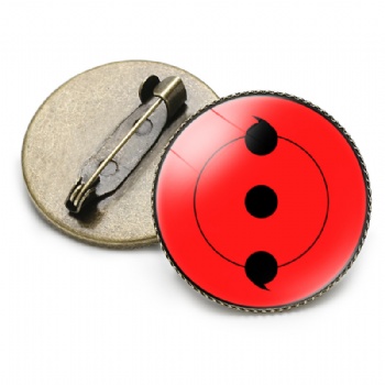 Japan NARUTO Metal Pins Offset Printing Anime Pins