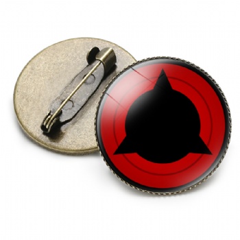 Japan NARUTO Metal Pins Offset Printing Anime Pins