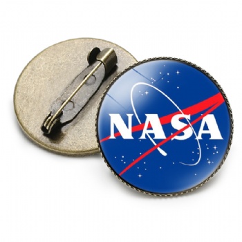NASA Metal Pins Offset Printing Lapel Pin Custom