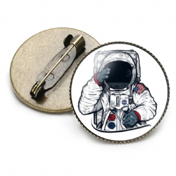 NASA Metal Pins Offset Printing Lapel Pin Custom
