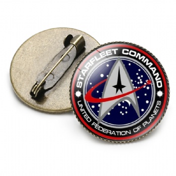 NASA Metal Pins Offset Printing Lapel Pin Custom