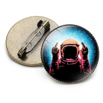 NASA Metal Pins Offset Printing Lapel Pin Custom