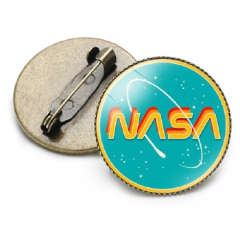 NASA Metal Pins Offset Printing Custom Lapel Pin