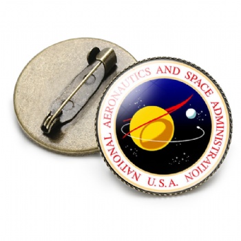 NASA Metal Pins Offset Printing Custom Lapel Pin