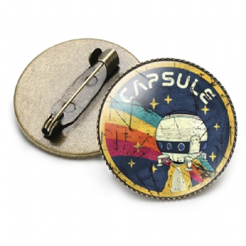 NASA Metal Pins Offset Printing Custom Lapel Pin