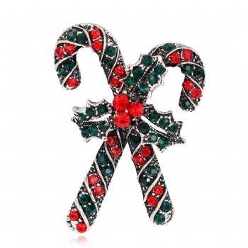 Christmas Cane Fashion Jewelry Brooches