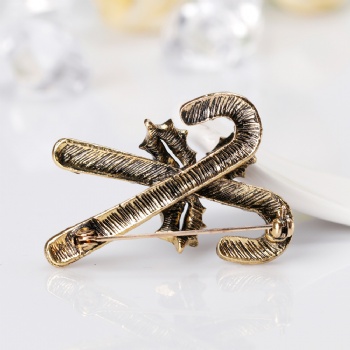 Christmas Cane Fashion Jewelry Brooches