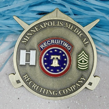 Recruiting Company Custom Challenge Coins