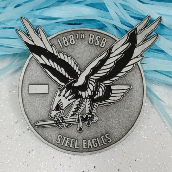 Steel Eagles Military Challenge Coins