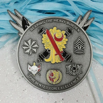 Steel Eagles Military Challenge Coins