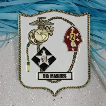 6TH Marines Challenge Coins Miltary