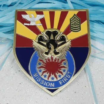 For Excellence Military Challenge Coins