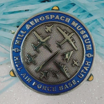 Transparent Enamel 3D Challenge Coins