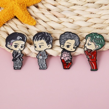 EXO Soft Enamel Lapel Pins