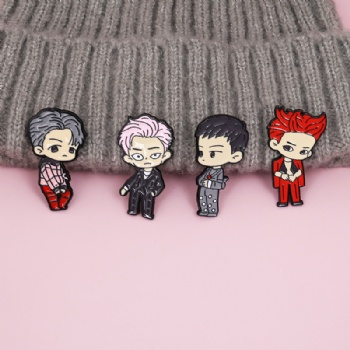 EXO Soft Enamel Lapel Pins
