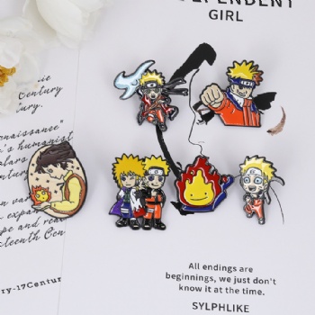 Japanese Anime Soft Enamel Lapel Pins Cartoon Pins