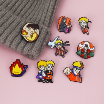 Japanese Anime Soft Enamel Lapel Pins Cartoon Pins