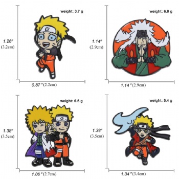 Japanese Anime Soft Enamel Lapel Pins Cartoon Pins