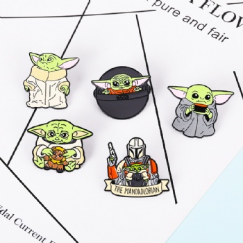 Baby Yoda Soft Enamel Lapel Pins
