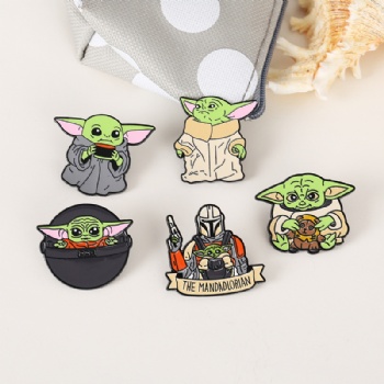 Baby Yoda Soft Enamel Lapel Pins