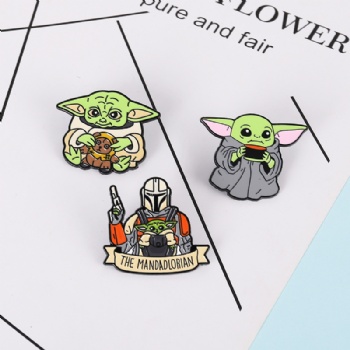 Baby Yoda Soft Enamel Lapel Pins