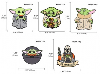 Baby Yoda Soft Enamel Lapel Pins