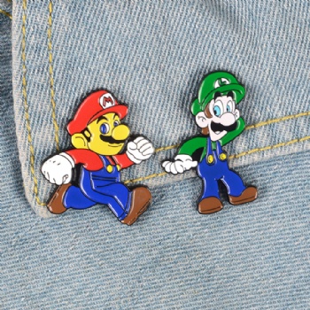 Super Mario Soft Enamel Lapel Pins