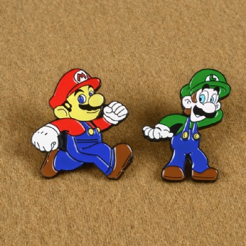 Super Mario Soft Enamel Lapel Pins