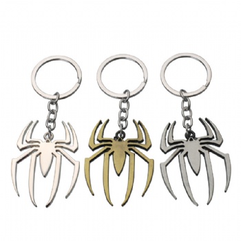 Spiderman Keychain Zinc Alloy Metal Keychain