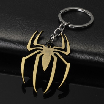 Spiderman Keychain Zinc Alloy Metal Keychain
