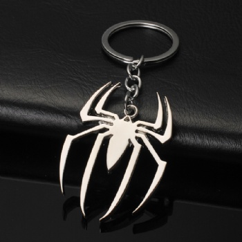 Spiderman Keychain Zinc Alloy Metal Keychain