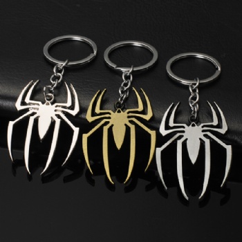 Spiderman Keychain Zinc Alloy Metal Keychain
